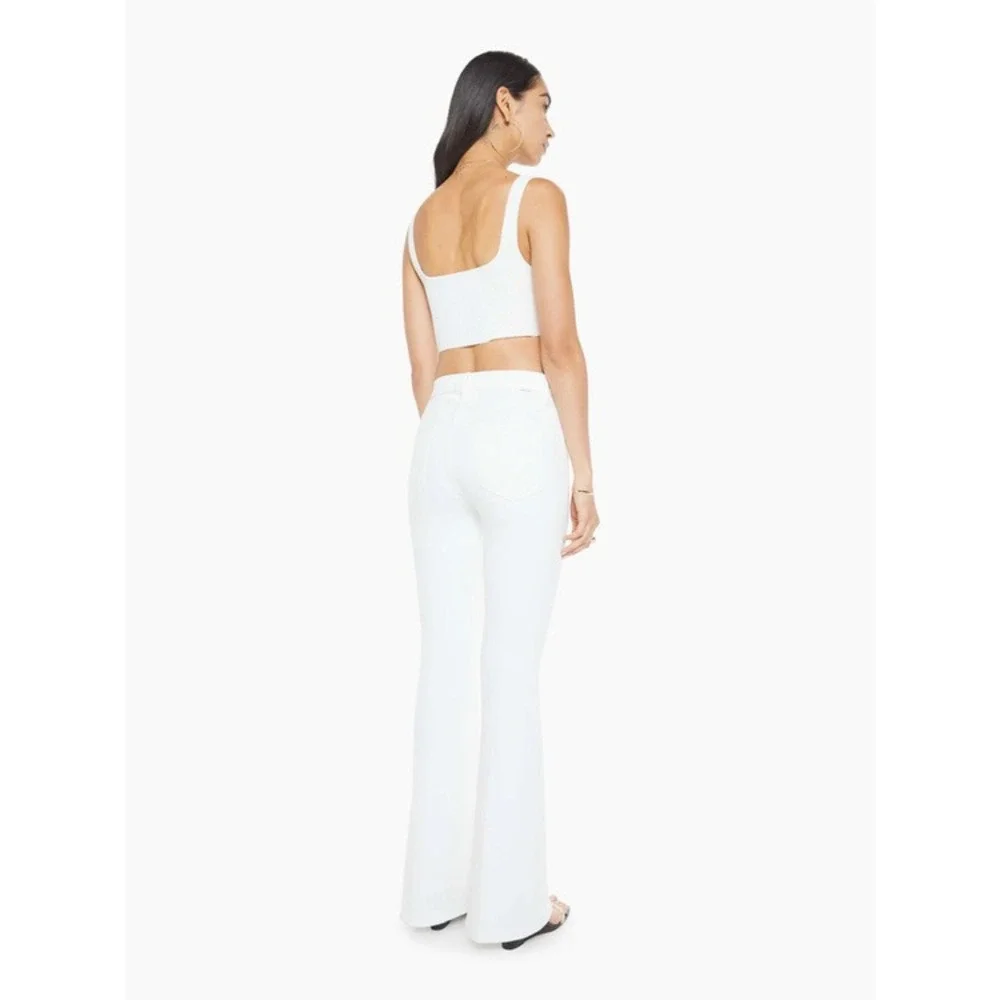 Mother The Weekender Jeans White Size 26 New With Tags - Picture 2 of 6